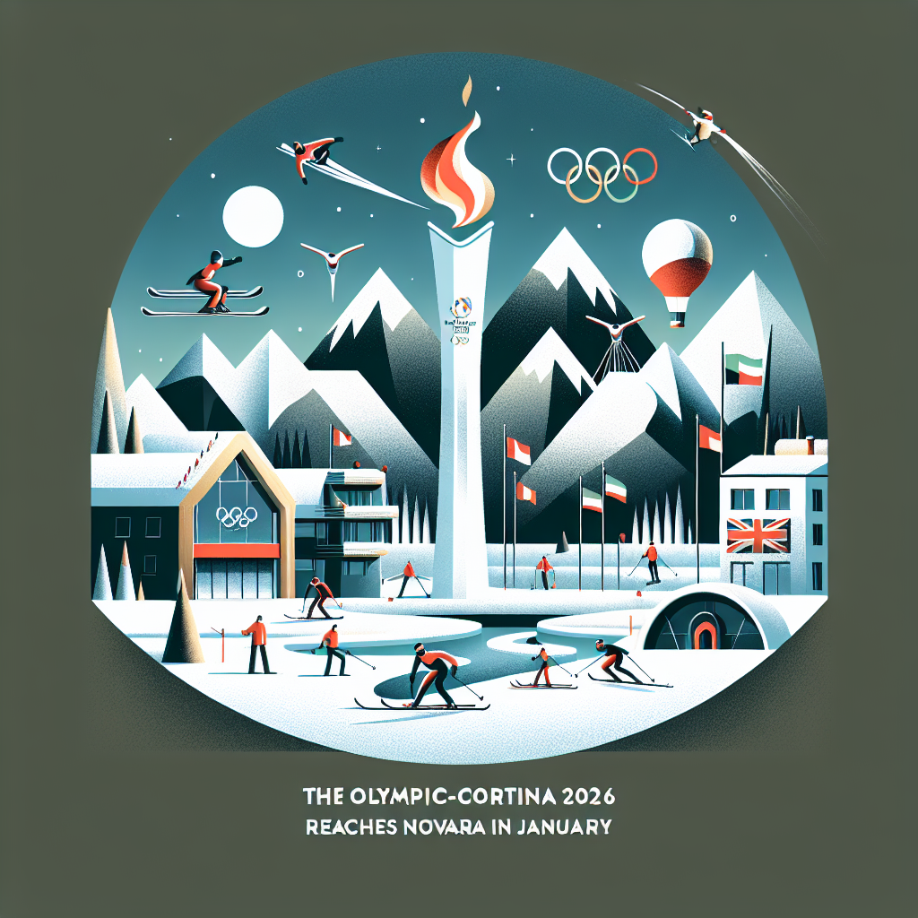 La Fiamma Olimpica di Milano-Cortina 2026 Arriva a Novara a Gennaio ...