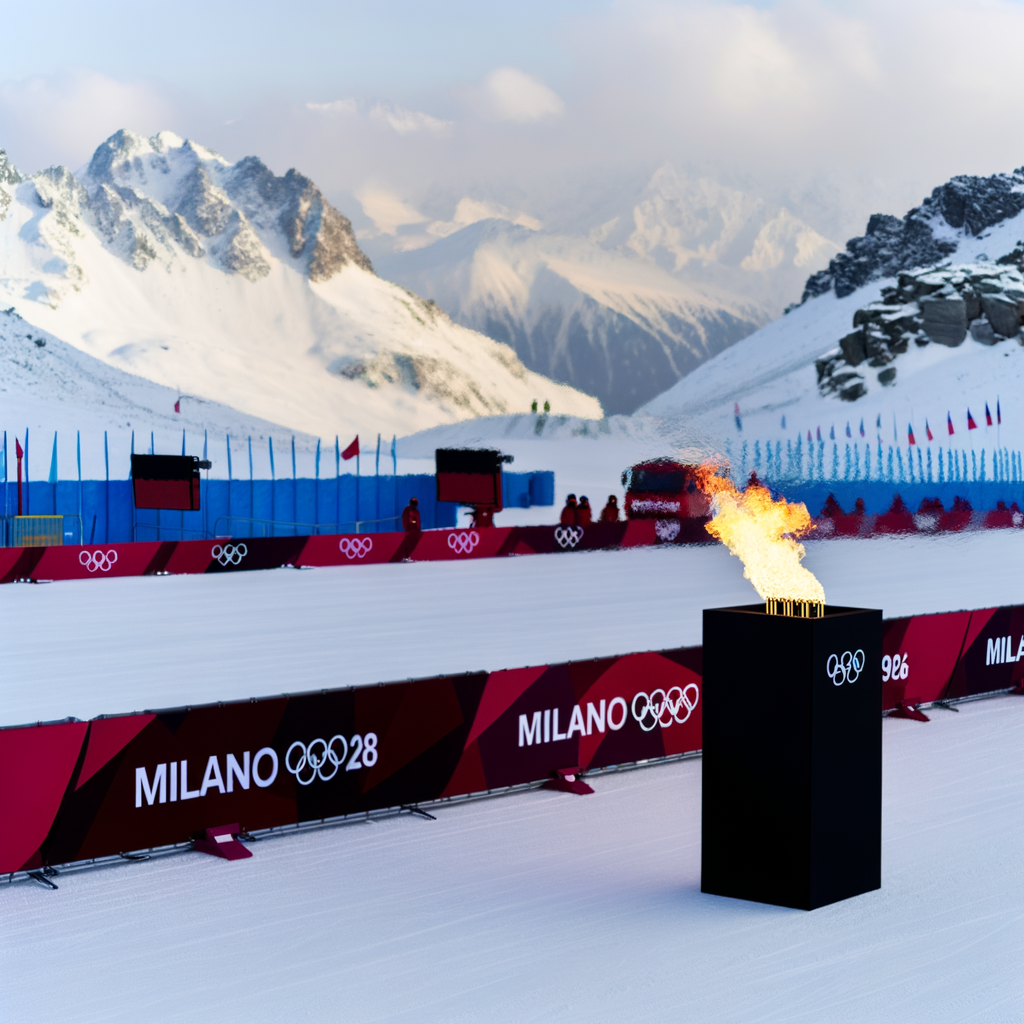 La Fiamma Olimpica Arriva a Sabaudia: Emozioni in Vista di Milano ...